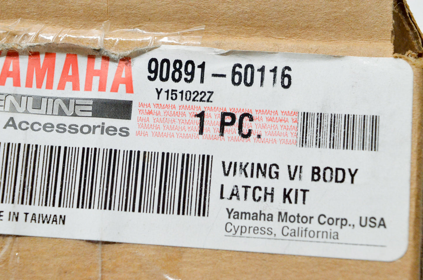 OEM Yamaha 90891-60116-00 Viking VI Body Latch Kit