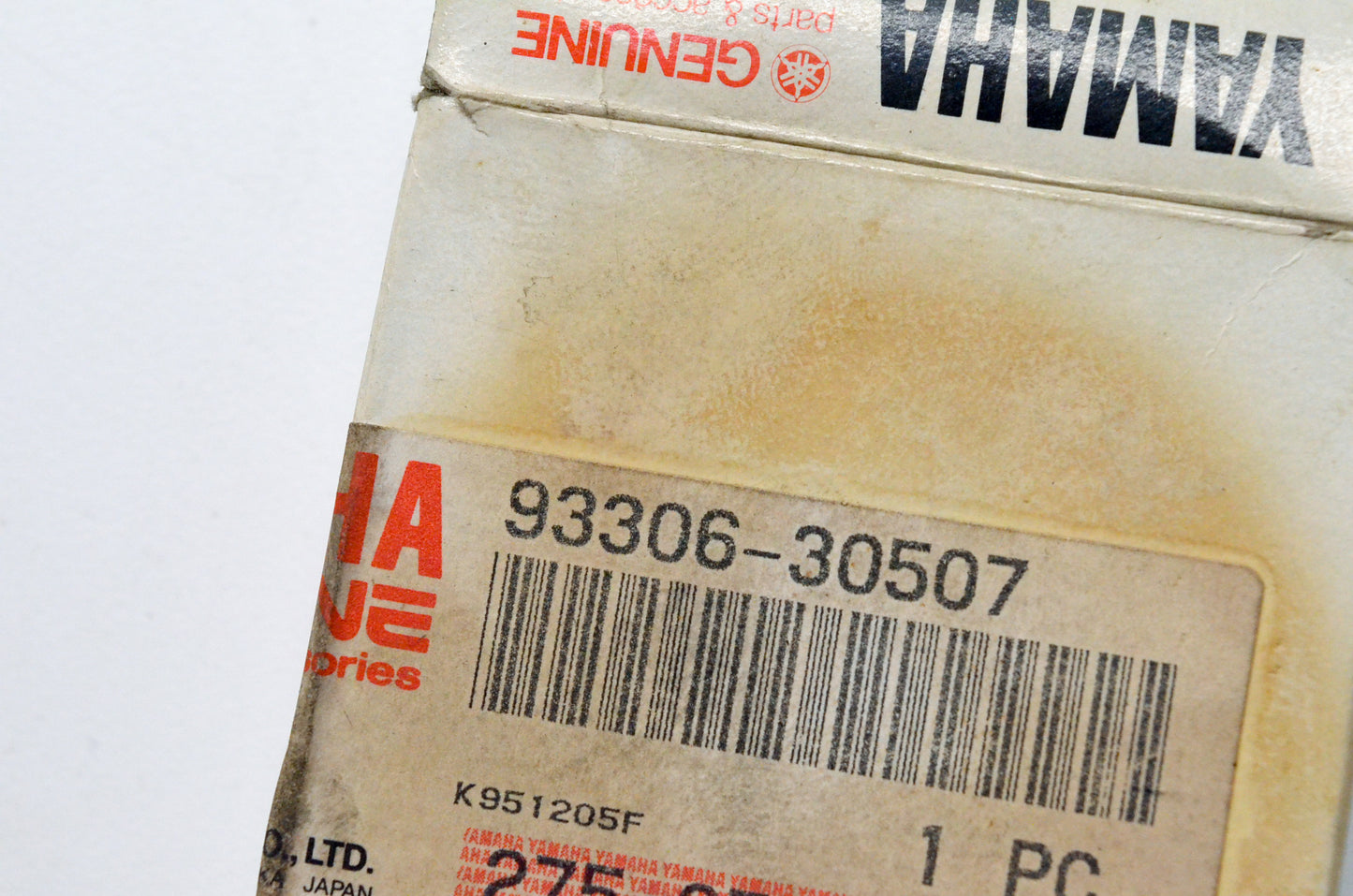 New OEM Yamaha 93306-30507-00 Bearing NOS