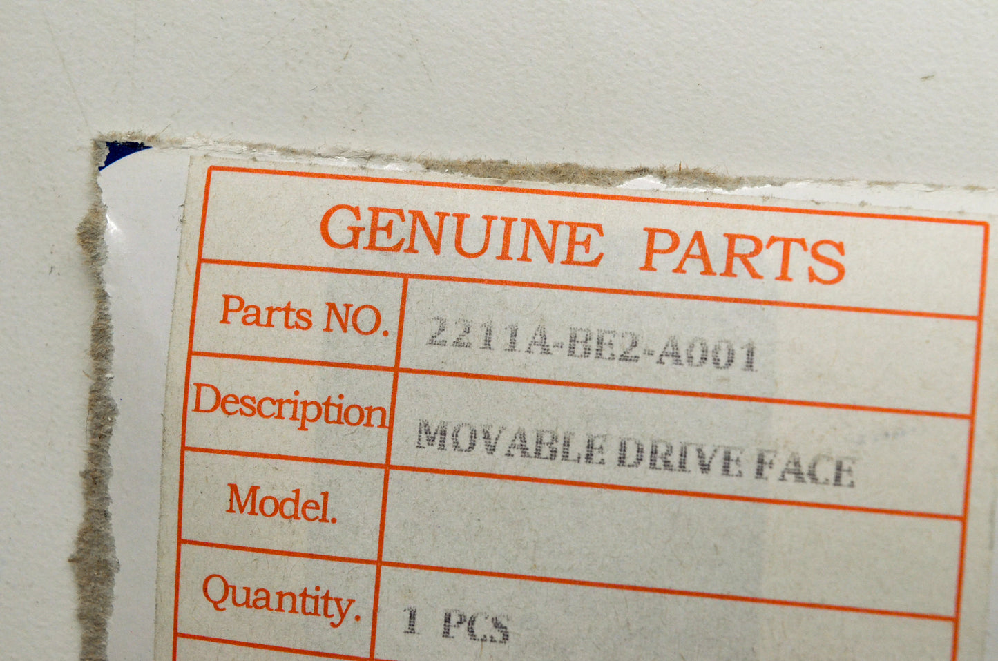 Sym 2211A-BE2-A001 Moveable Drive Face NOS