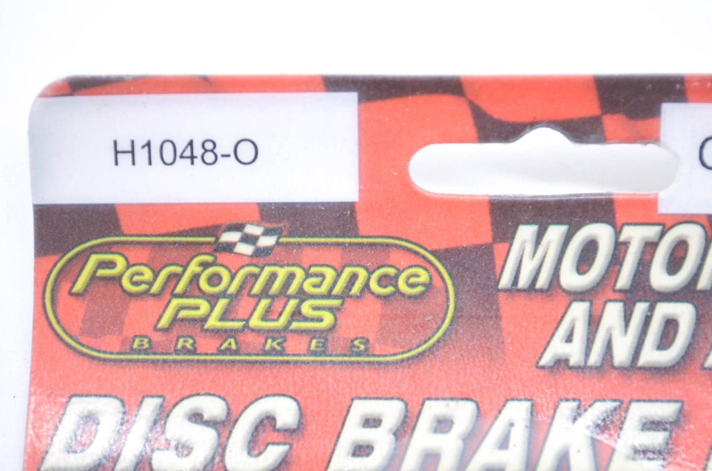 Performance Plus H1048-O, H1048 Motorcycle & ATV Organic Disc Brake Pad Kit NOS