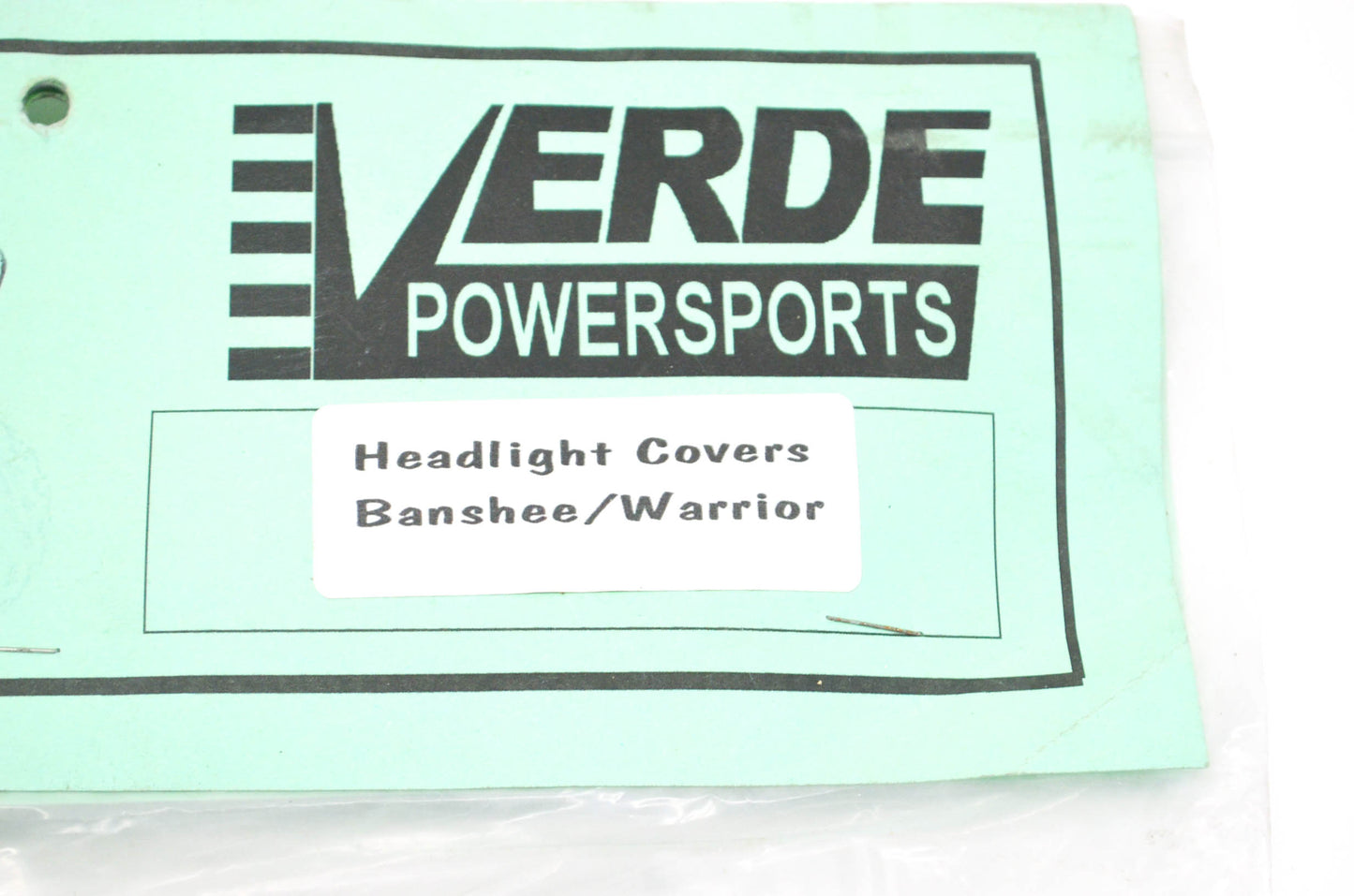 New Verde Powersports Yamaha Banshee/Warrior Blue White Headlight Cover QTY 2 NO