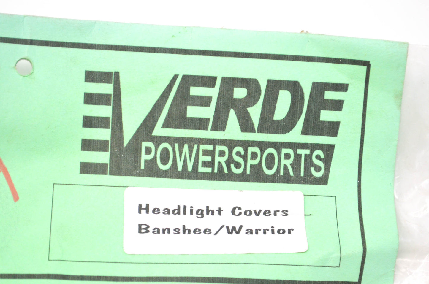 New Verde Powersports Yamaha Banshee/Warrior Blue White Black Headlight Cover QT