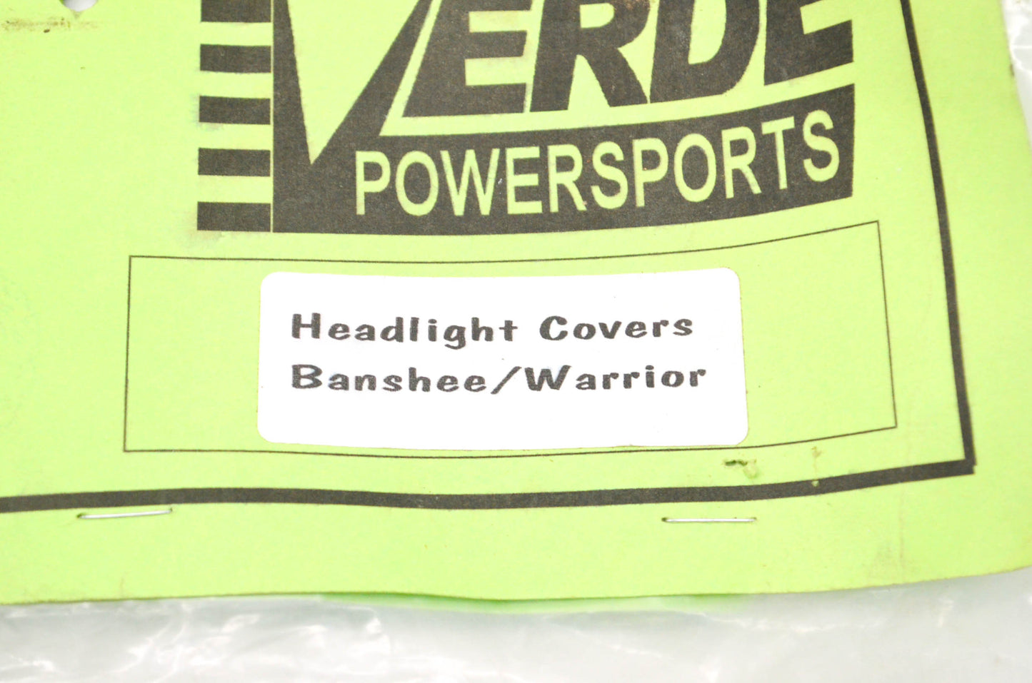 New Verde Powersports Yamaha Banshee/Warrior Black Blue White Headlight Cover QT