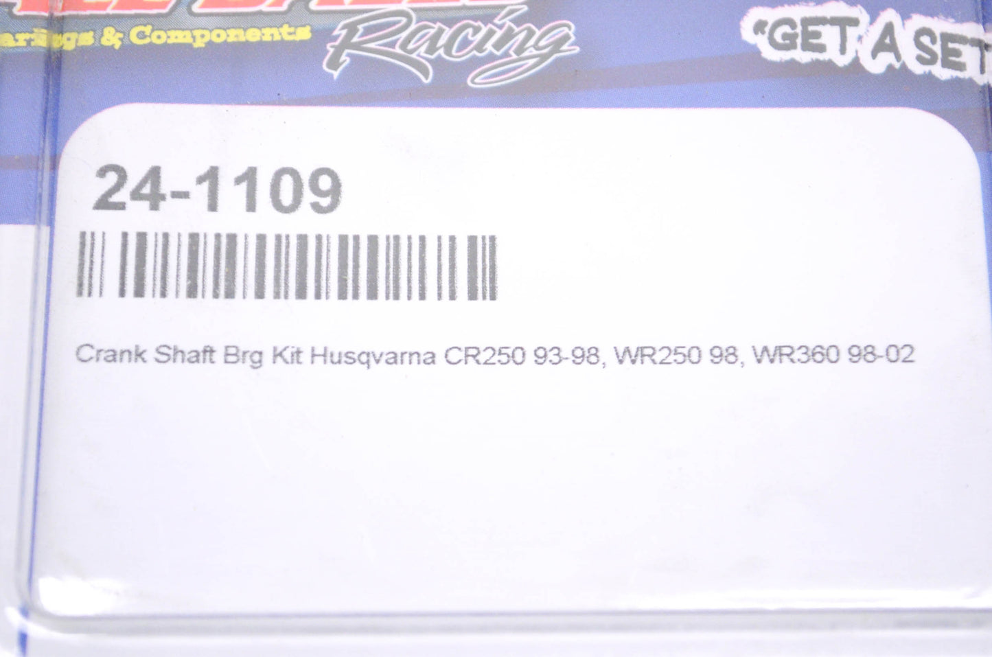 All Balls 24-1109 Husqvarna Crank Shaft Bearing Kit NOS