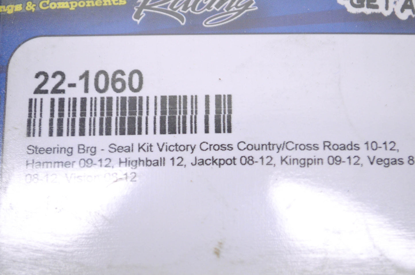 Victory Steering Bearing Seal Kit NOS