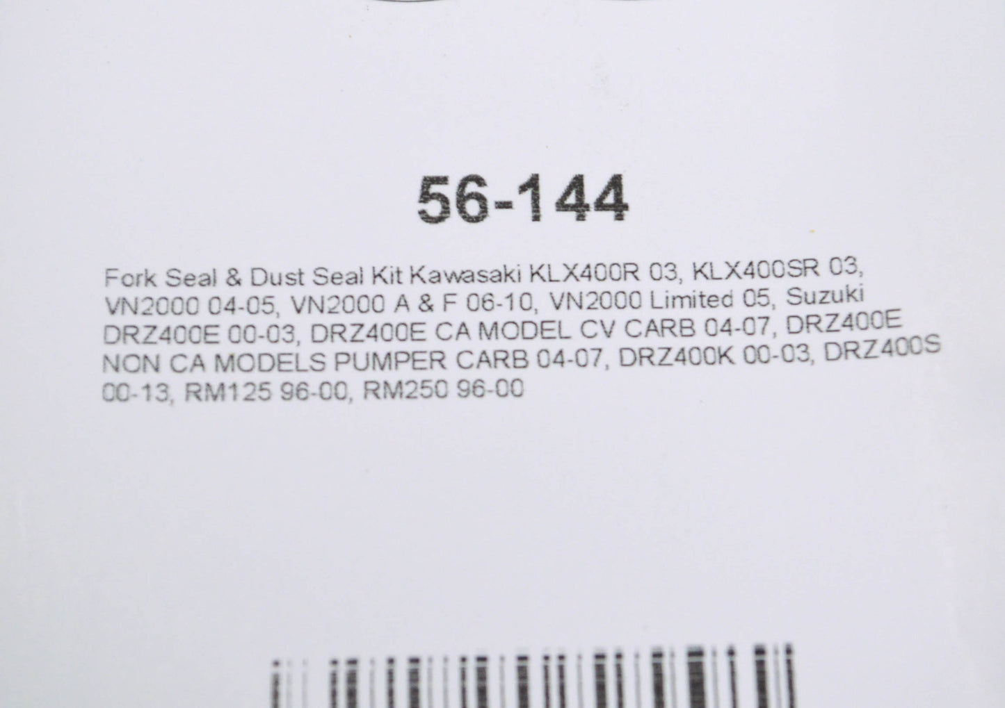All Balls 56-144 Fork & Dust Seal Kit NOS