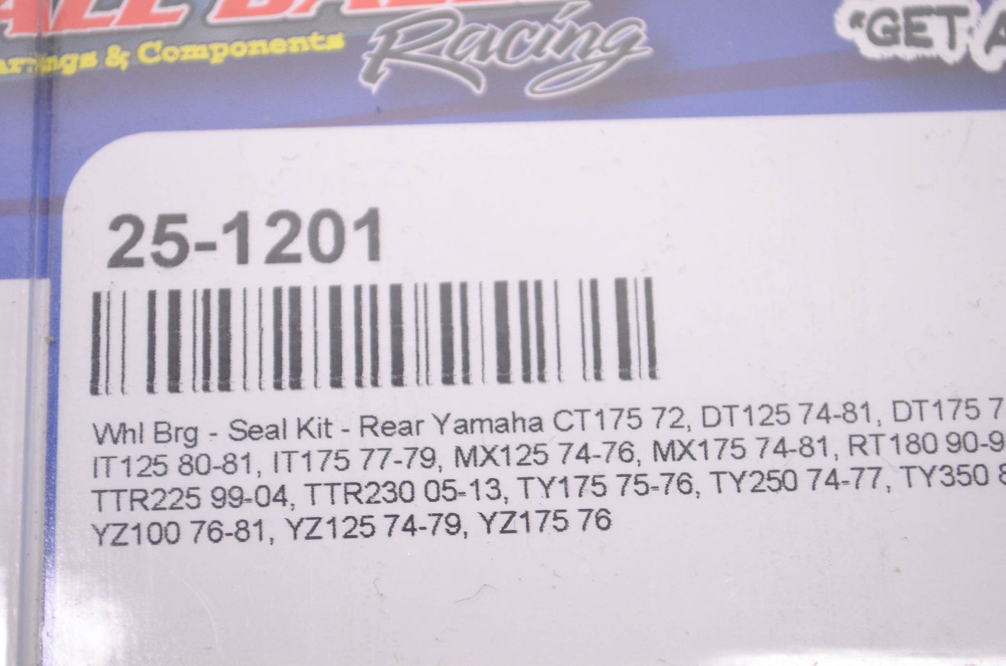 Yamaha Rear Wheel Bearing Seal Kit NOS