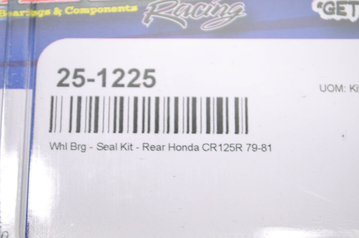 All Balls 25-1225, LSY30-02Q Honda Rear Wheel Bearing Seal Kit NOS