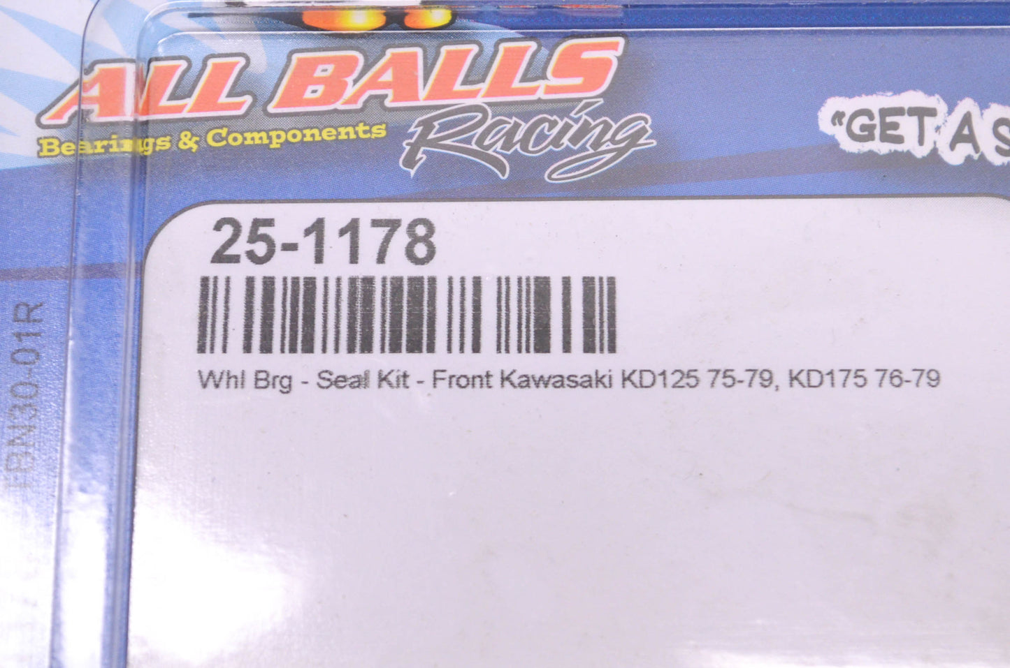 All Balls 25-1178, KED30-02M Kawasaki Front Wheel Bearing Seal Kit NOS