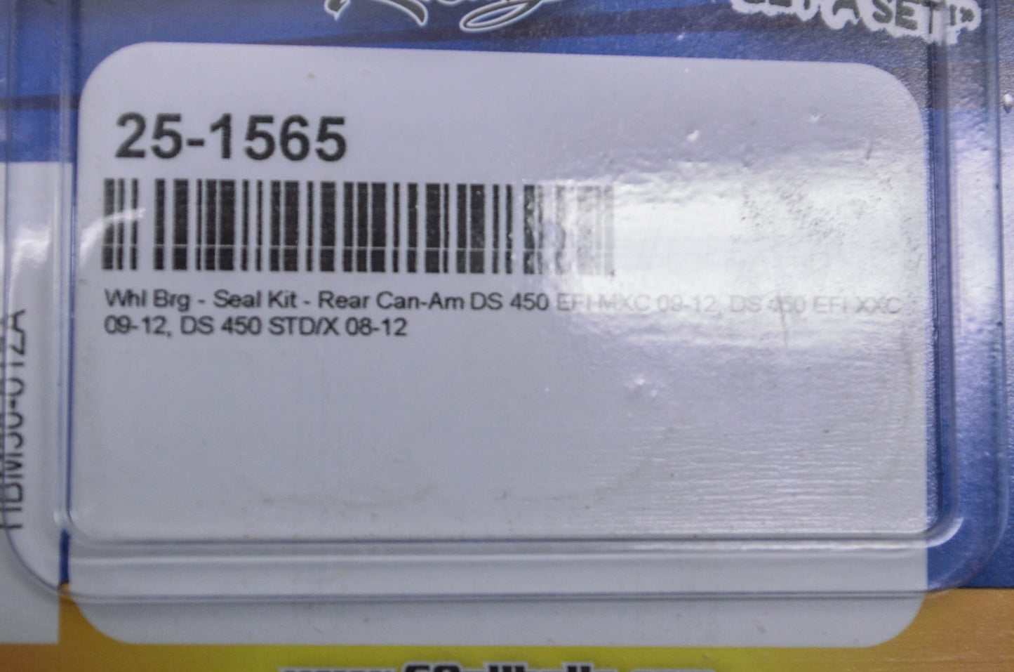 All Balls 25-1565, HBM30-01ZA Can-Am Rear Wheel Bearing Seal Kit NOS