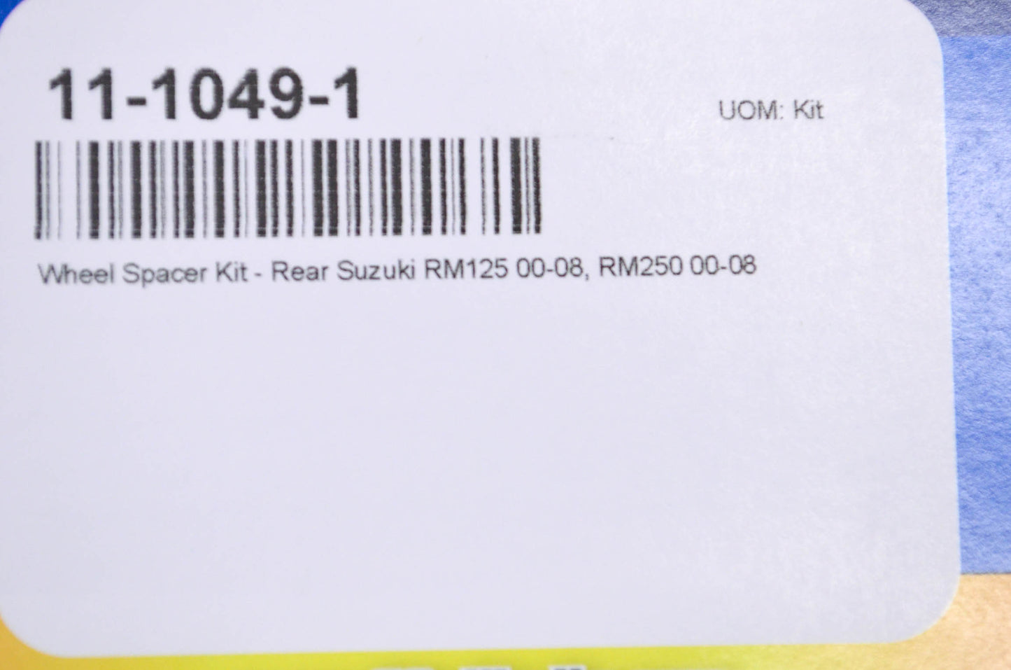 All Balls 11-1049-1 Suzuki Rear Wheel Spacer Kit NOS