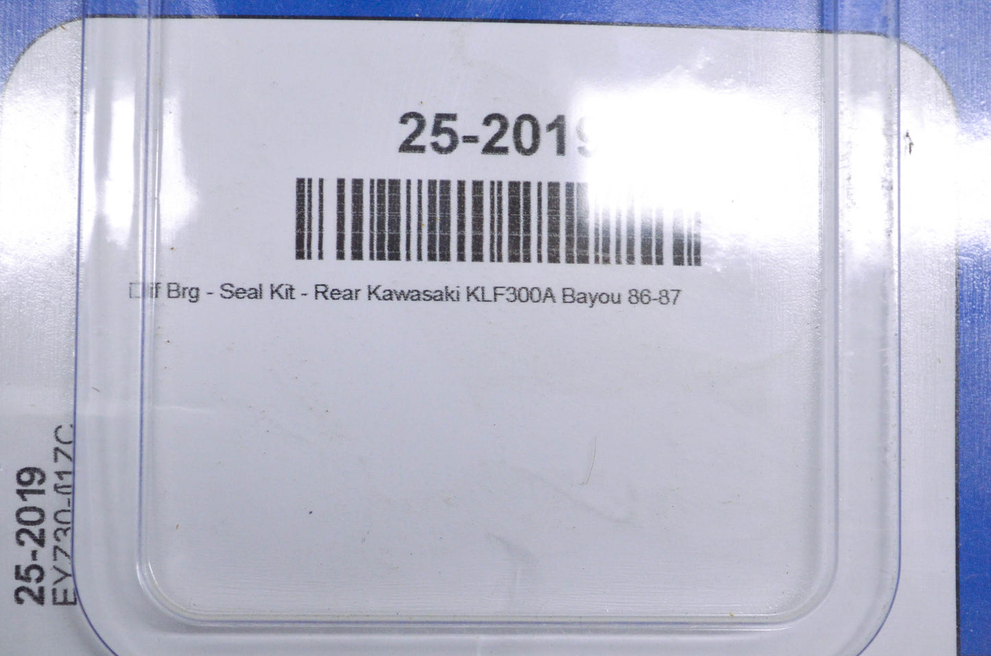 All Balls 25-2019, EYZ30-01ZC Kawasaki Rear Wheel Bearing Seal Kit NOS