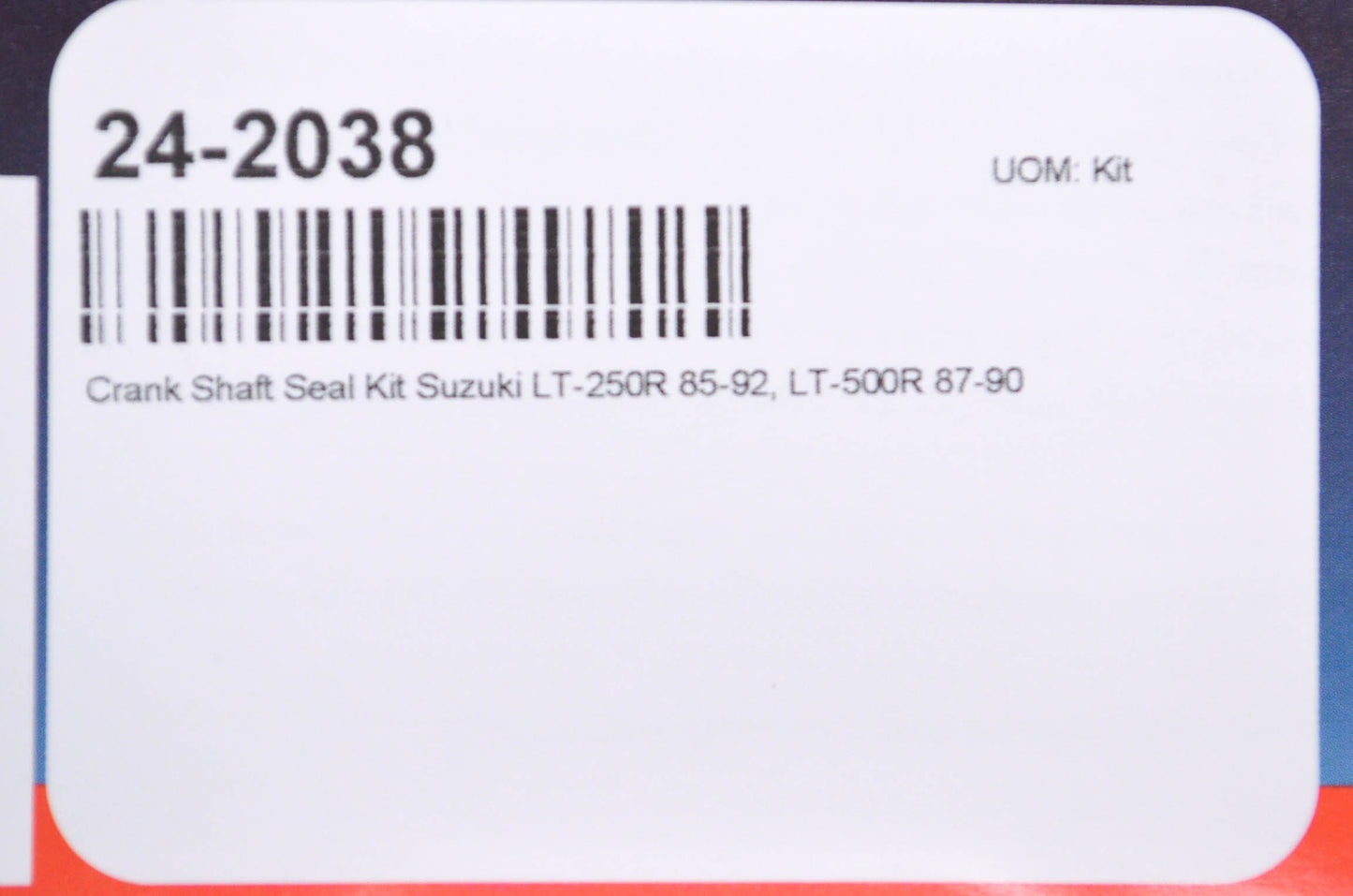 Suzuki Crank Shaft Seal Kit NOS