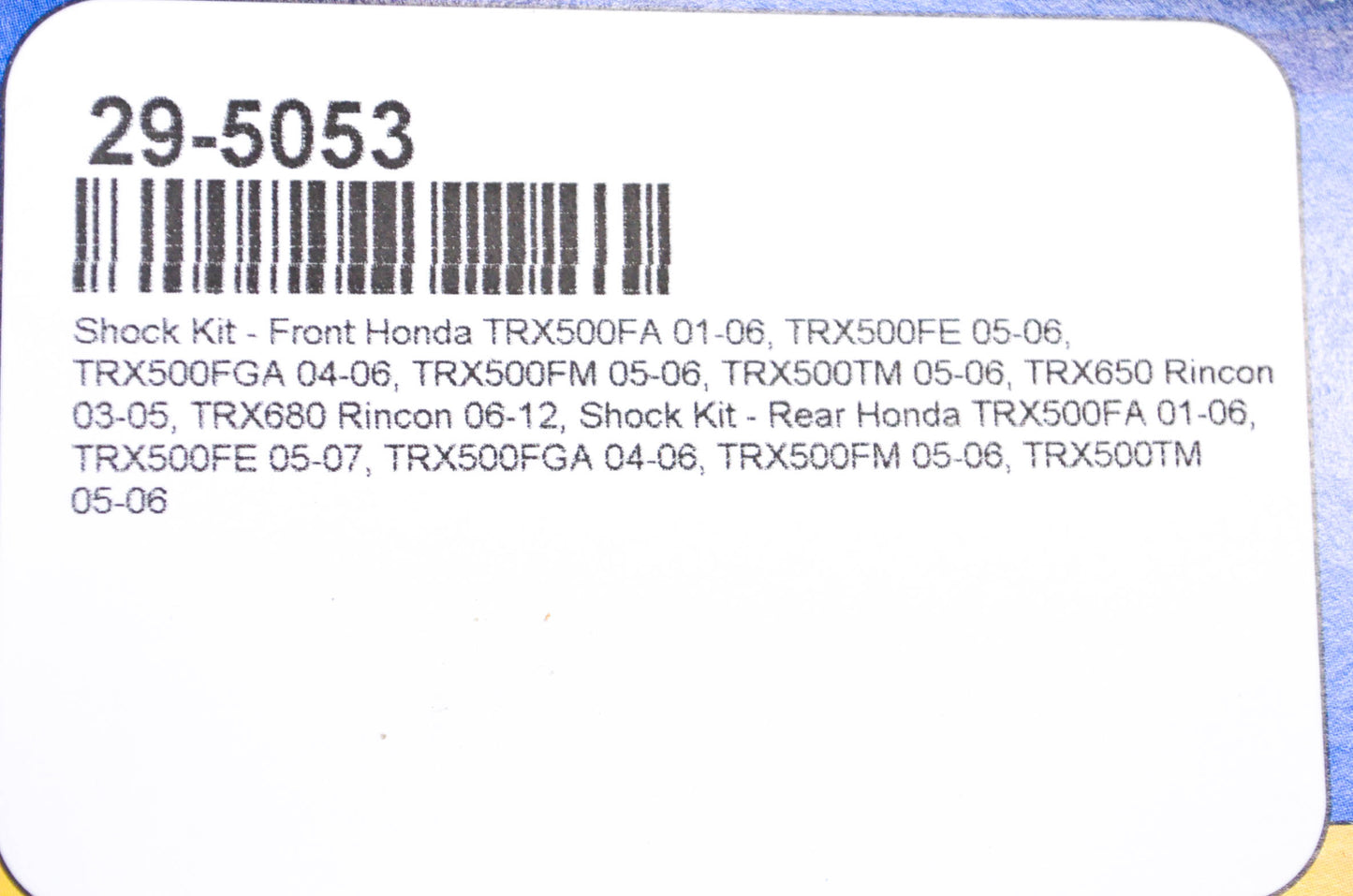 All Balls 29-5053 Honda Shock Kit NOS