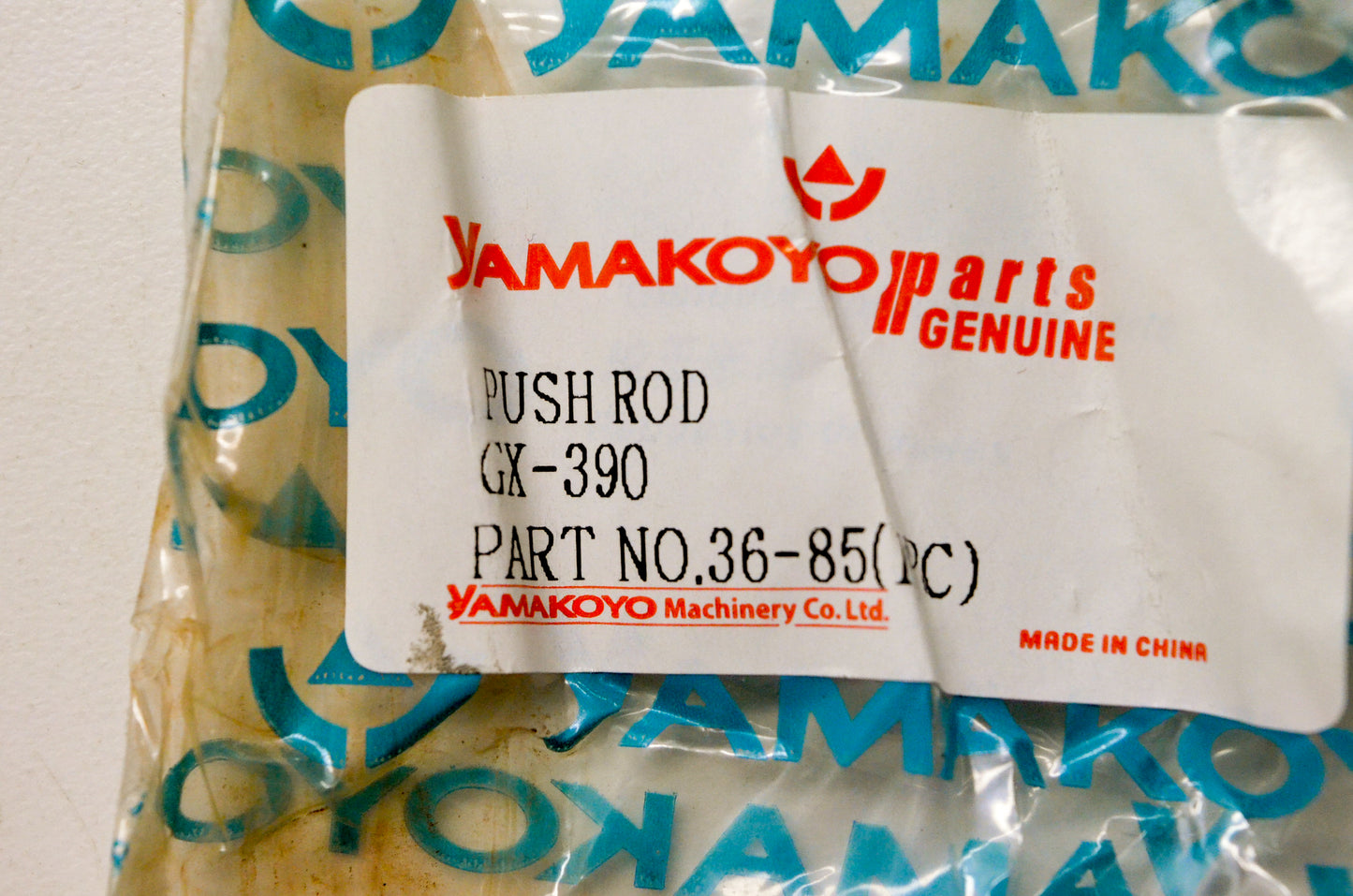 Yamakoyo 36-85 Push Rod Qty 2 NOS