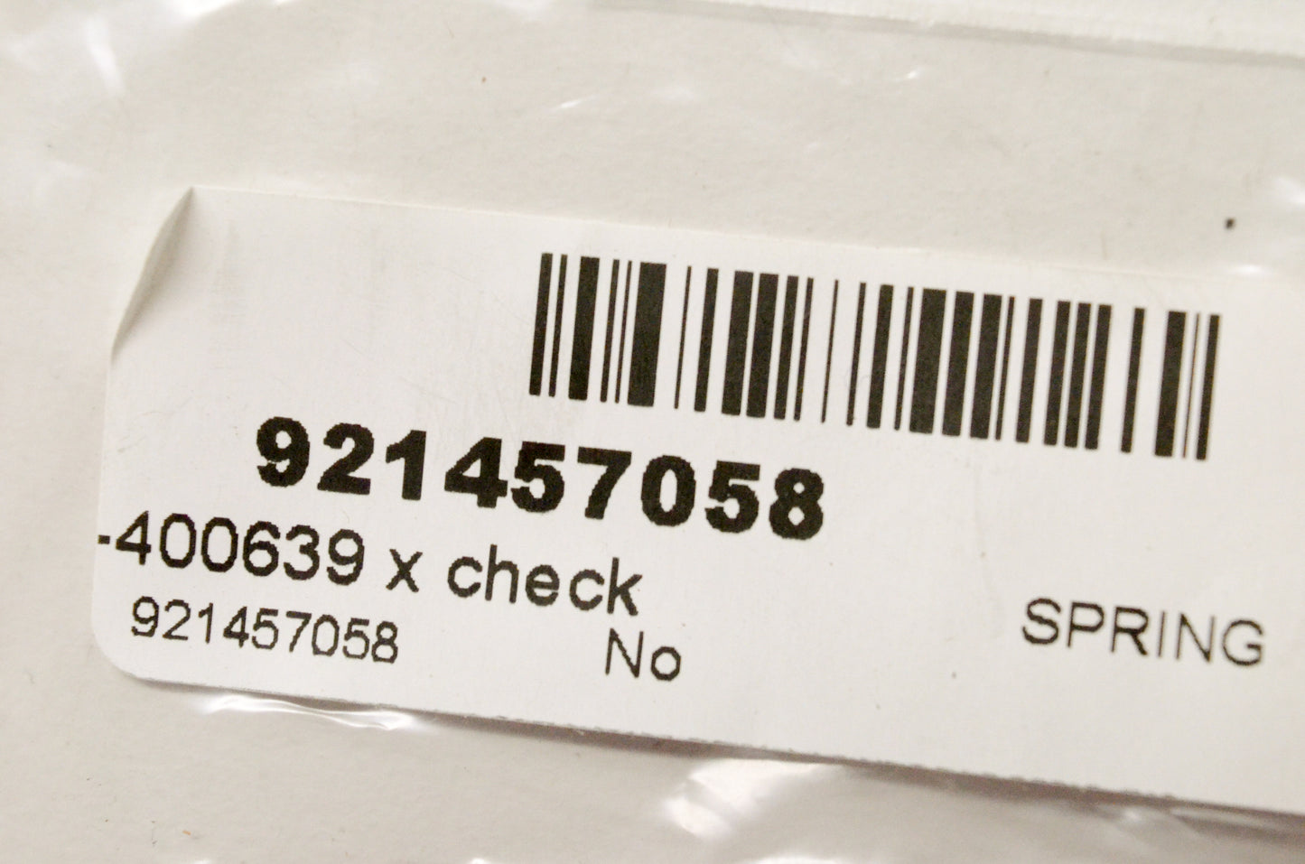 Aftermarket 92145-7058 Spring NOS