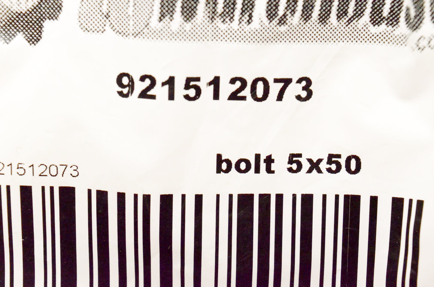 Tewarehouse 92151-2073 Bolt Qty 2 NOS