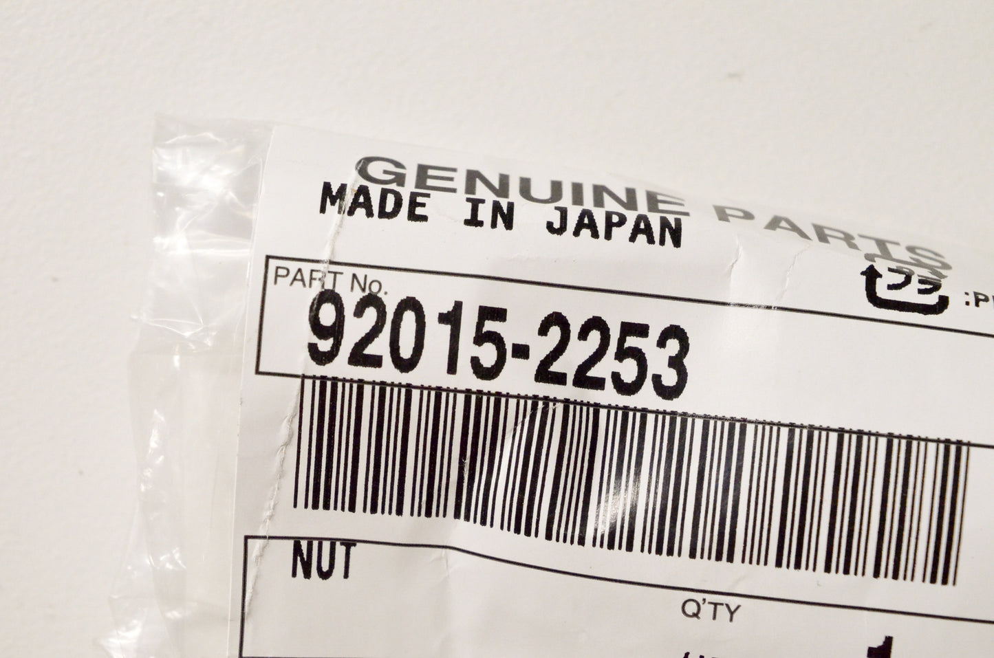 OEM Kawasaki 92015-2253 Nut NOS