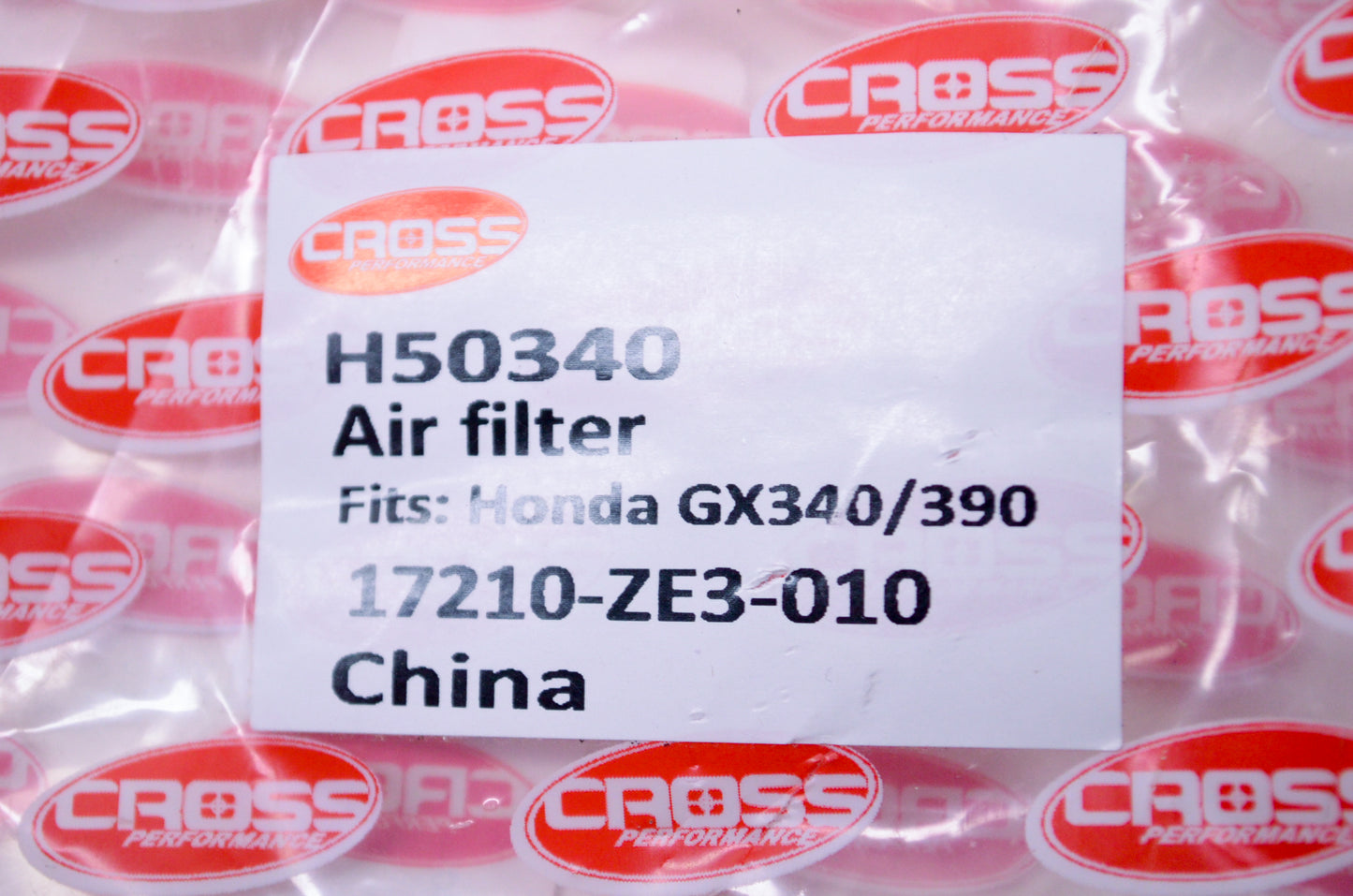 Cross Performance H50340, 17210-ZE3-010 Air Filter NOS