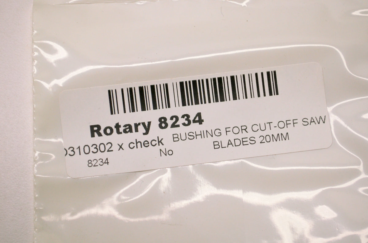 Rotary 8234 20mm Cut-Off Saw Blade Bushing NOS