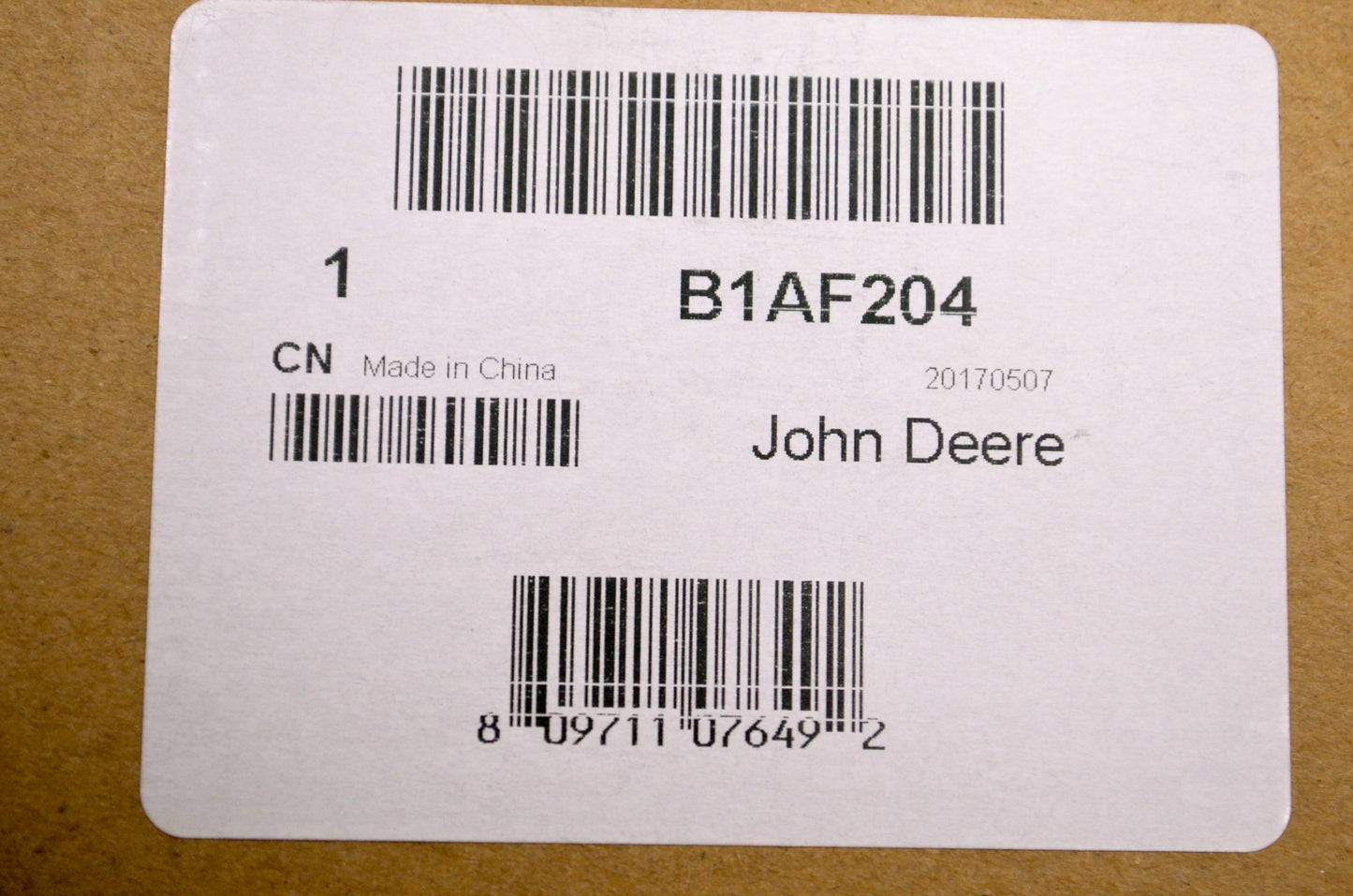 Aftermarket B1AF204 Air Filter NOS