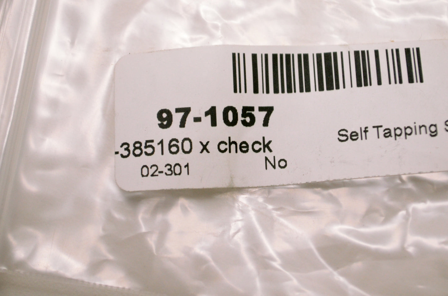 Aftermarket 02-301 Self Tapping Screw 3/8-16 X 1 NOS