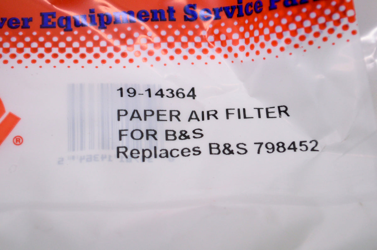 Rotary 19-14364, 798452 Air Filter NOS