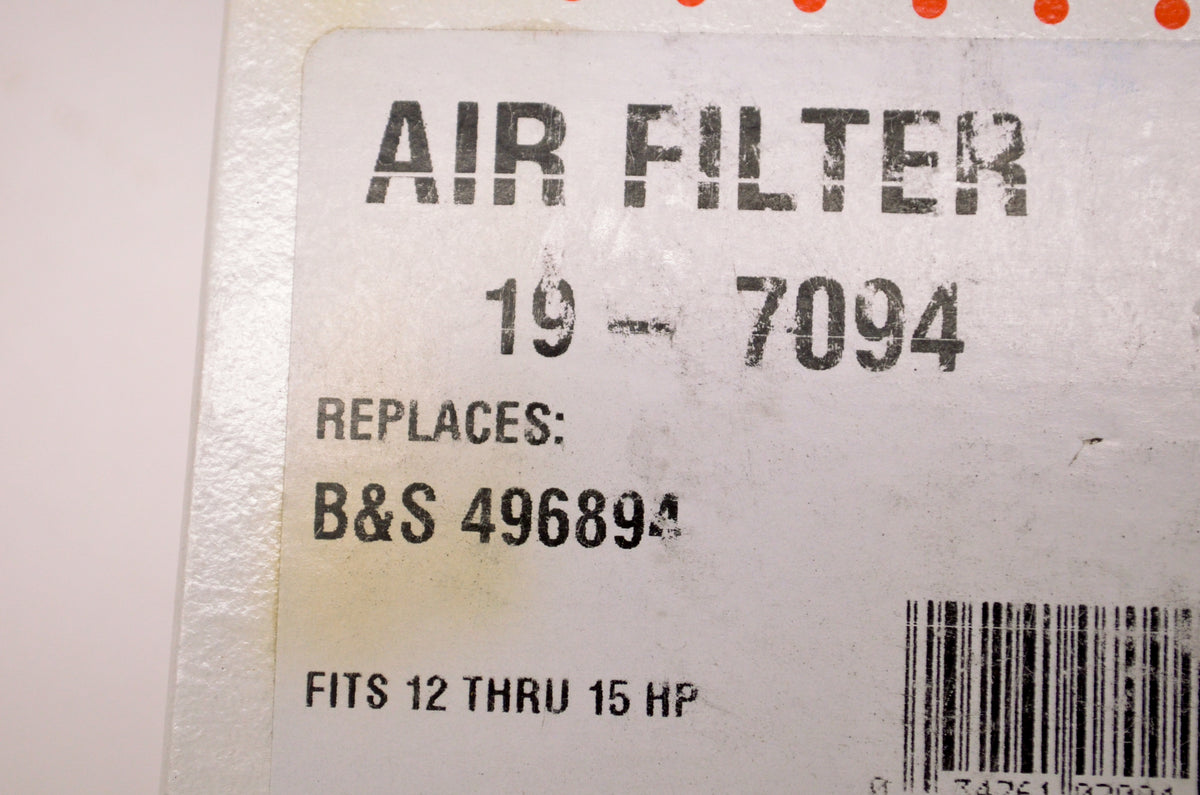 Rotary 19-7094, 496894 Air Filter NOS