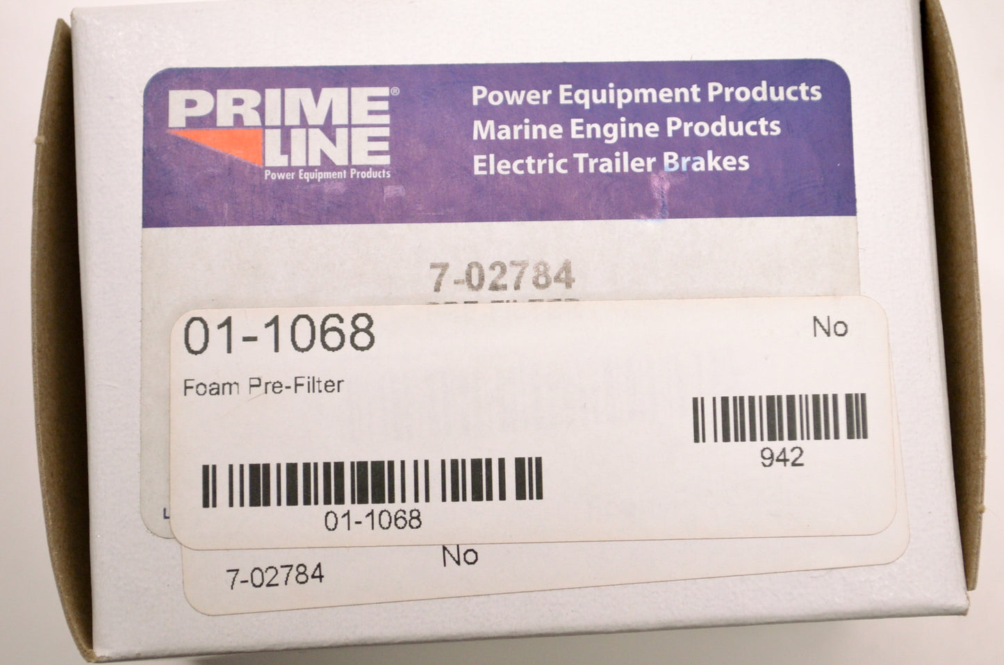 Prime Line 7-02784 Pre-Filter NOS