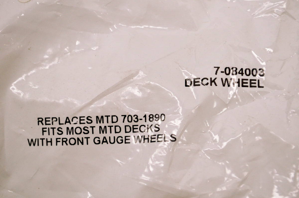 Prime Line 7-084003, 703-1890 Deck Wheel NOS
