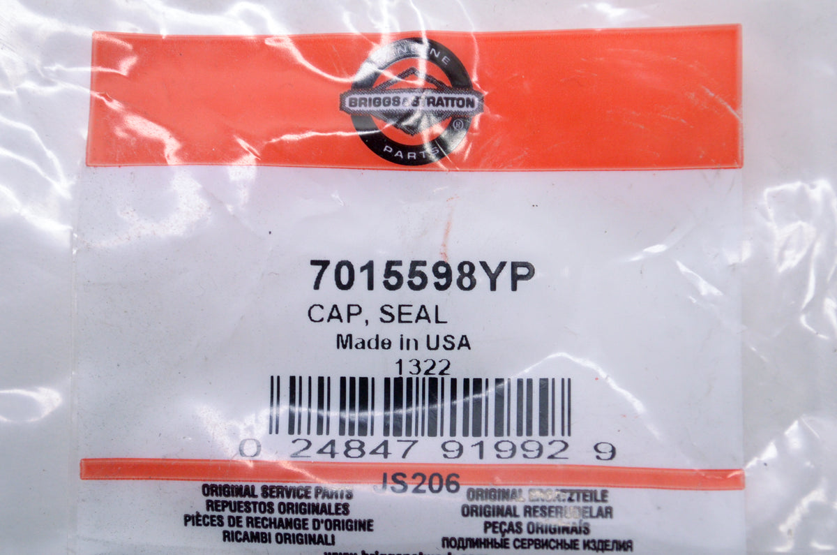 OEM Briggs & Stratton 7015598YP Seal Cap NOS