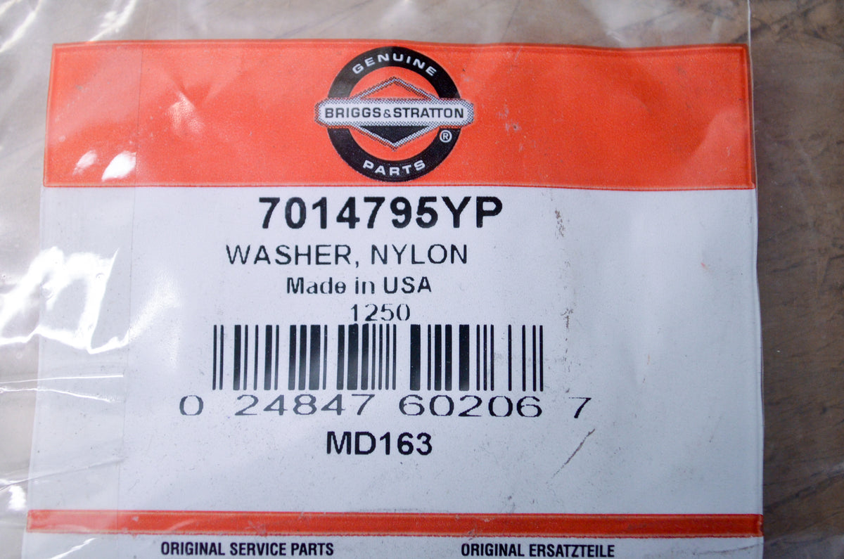 OEM Briggs & Stratton 7014795YP Nylon Washer NOS