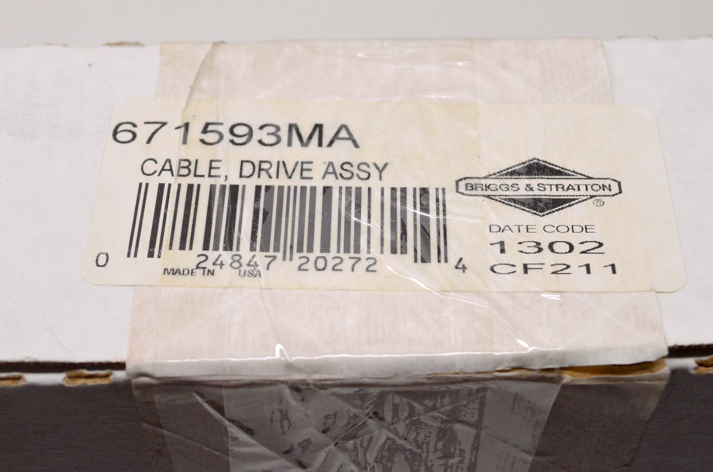Drive Cable Assembly NOS