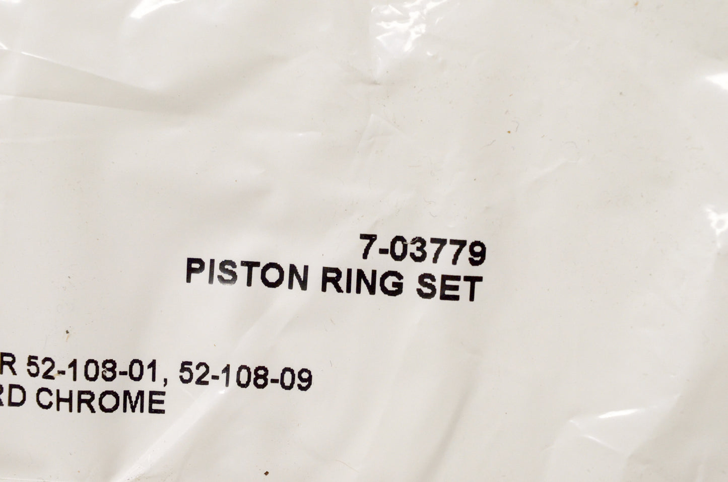 Aftermarket 7-03779, 52-108-01, 52-108-09 Piston Ring Kit NOS