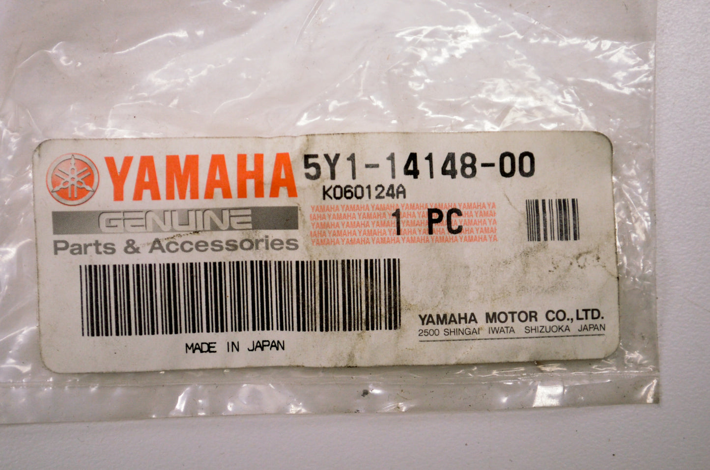 OEM Yamaha 5Y1-14148-00-00 Pipe NOS