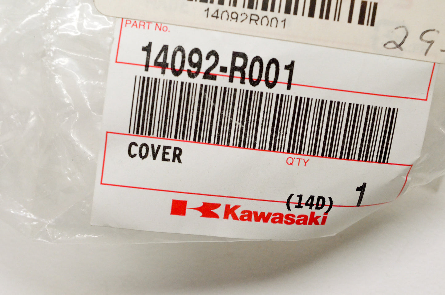 OEM Kawasaki 14092-R001 Cover NOS