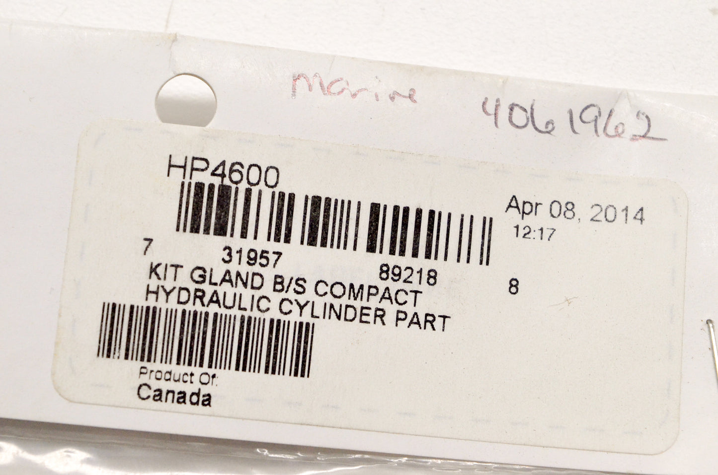 Cylinder Seal Kit NOS
