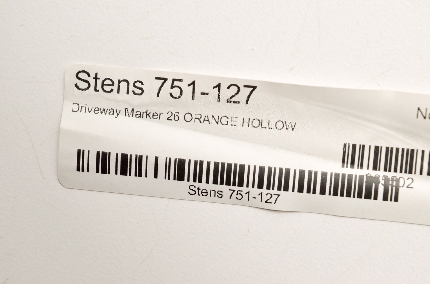 Stens 751-127 26' Orange Driveway Hollow Markers QTY 25 NOS