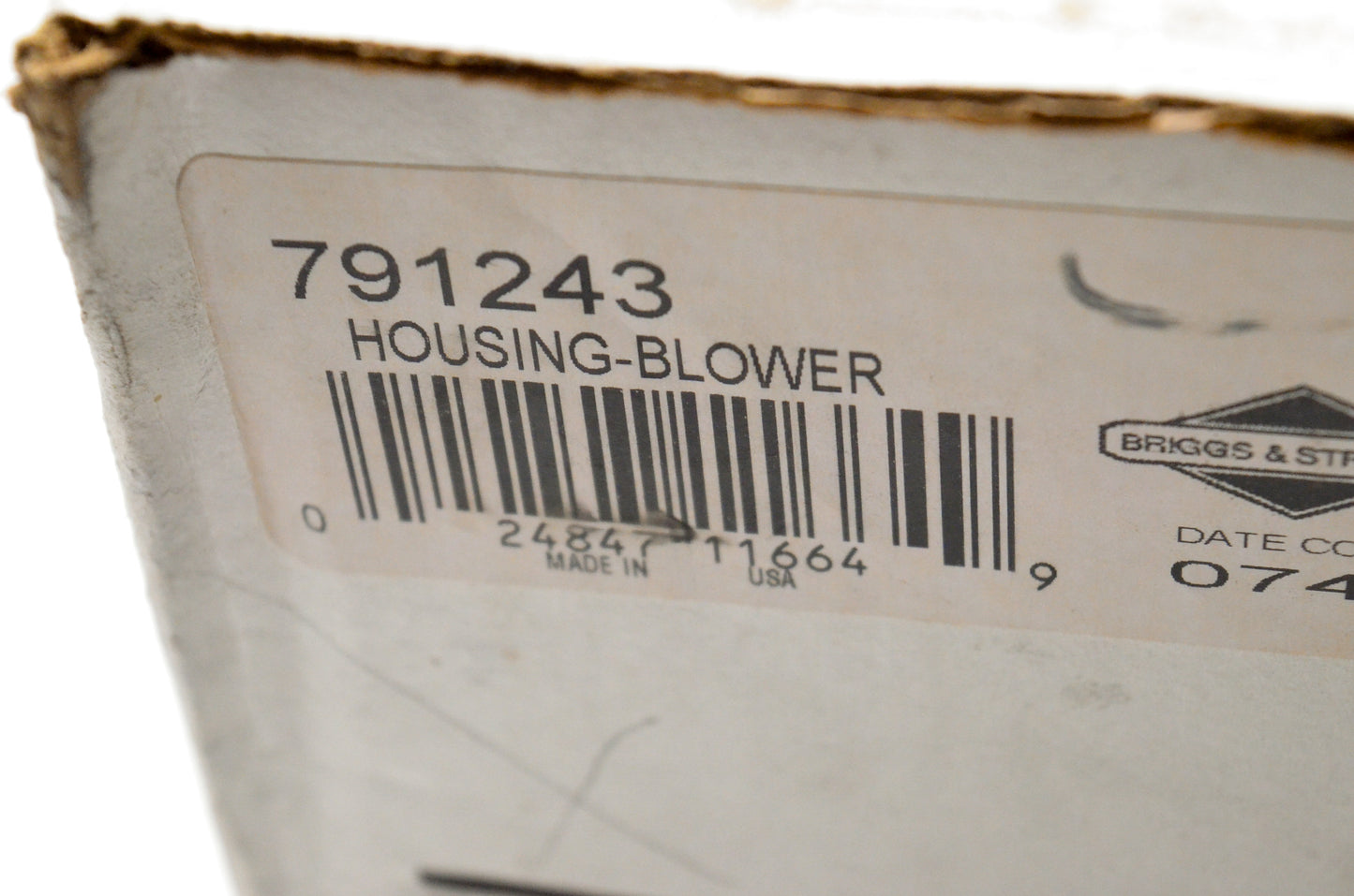 OEM Briggs & Stratton 791243 Blower Housing NOS
