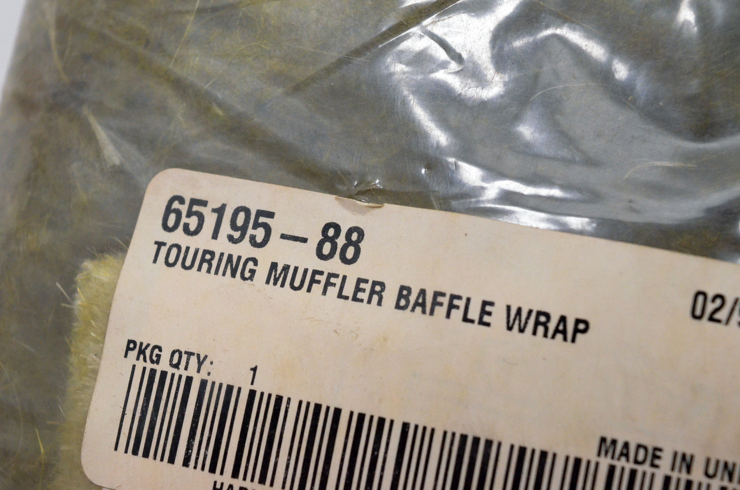 OEM Harley-Davidson 65195-88 Touring Muffler Baffle Wrap NOS