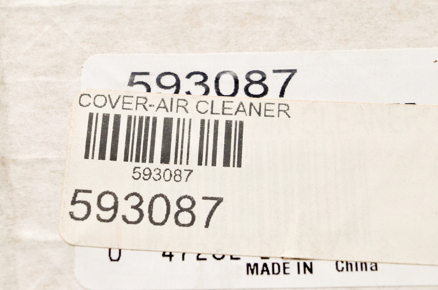 OEM Briggs & Stratton 593087 Air Cleaner Cover NOS