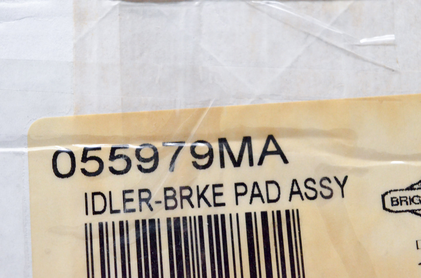 Briggs&Stratton 055979MA Brake Pad Idler Assembly NOS