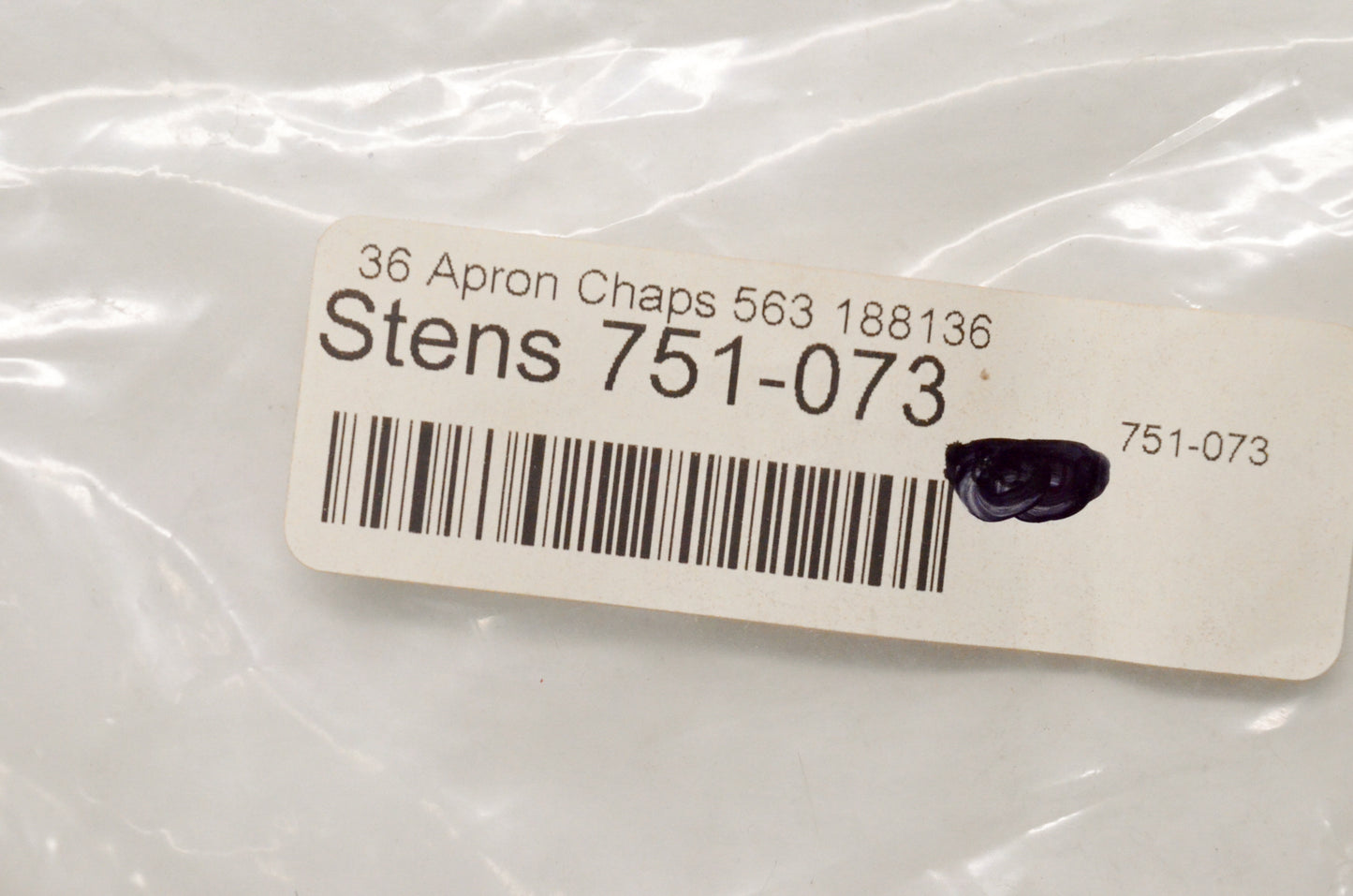Stens 751-073 Apron Chaps 36" NOS