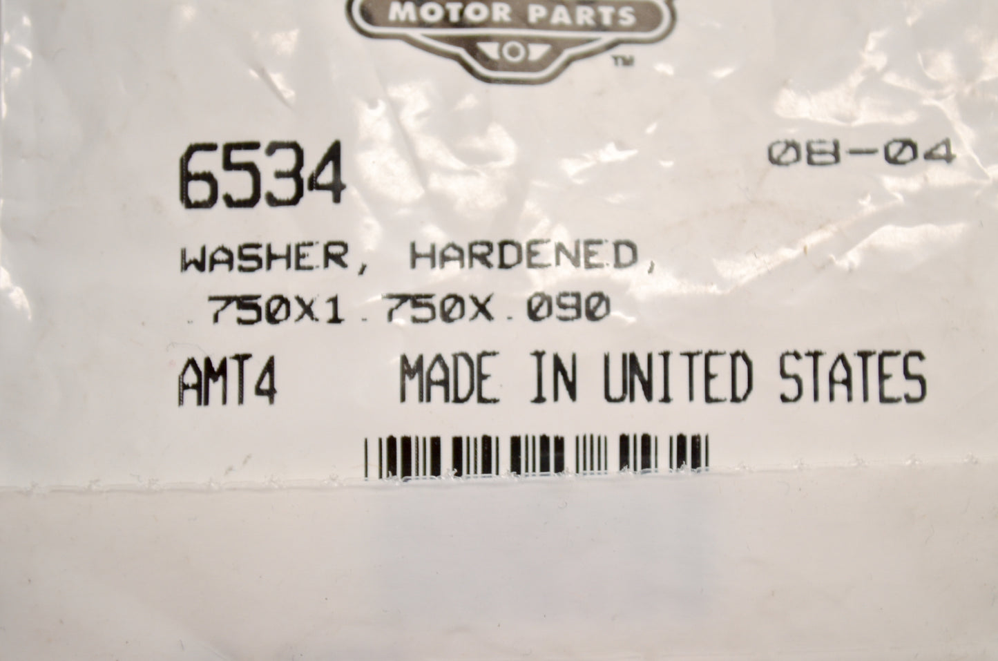 OEM Harley-Davidson 6534 Hardened Washer NOS