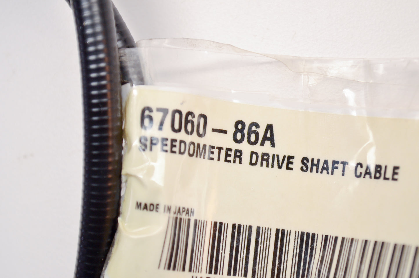 OEM Harley-Davidson 67060-86A Speedometer Drive Shaft Cable NOS