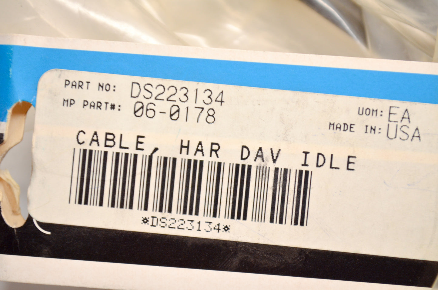 Drag Specialties DS-223134 Idle Cable NOS