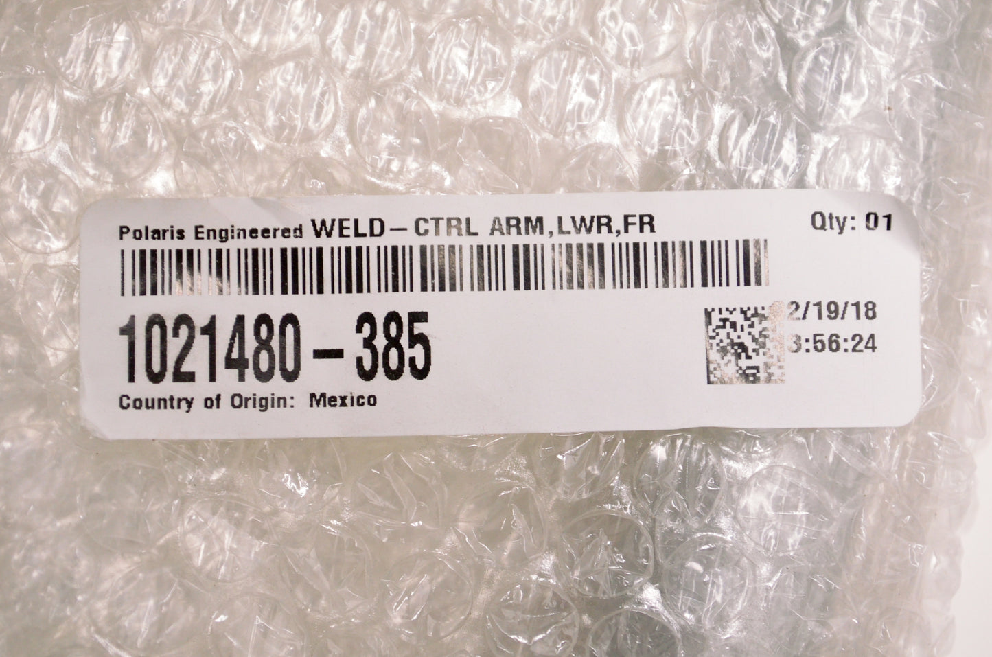 OEM Polaris 1021480-385 Lower Front LH Control Arm NOS