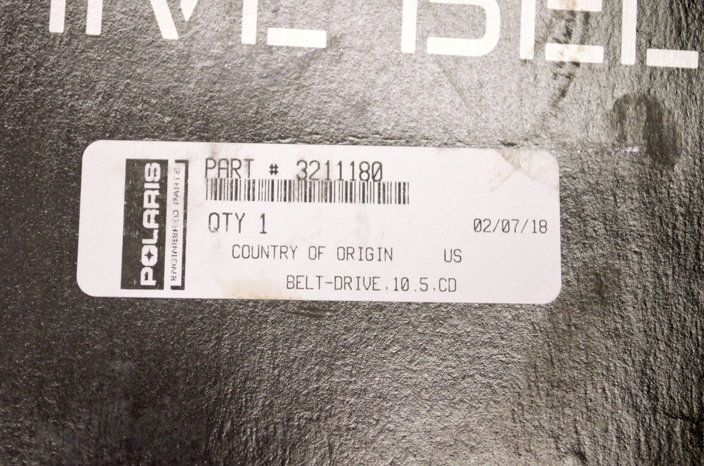 OEM Polaris 3211180 Drive Belt NOS