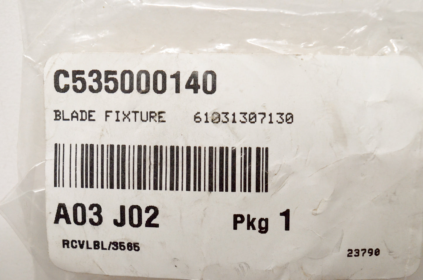 OEM Echo C535000140 Fixture Blade NOS
