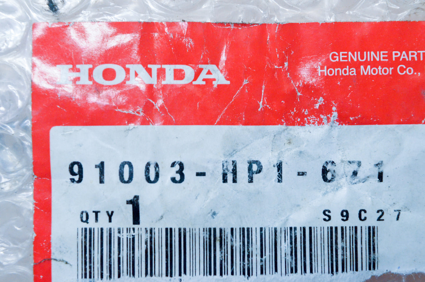 OEM Honda 91003-HP1-671 Bearing 25x56x15 NOS
